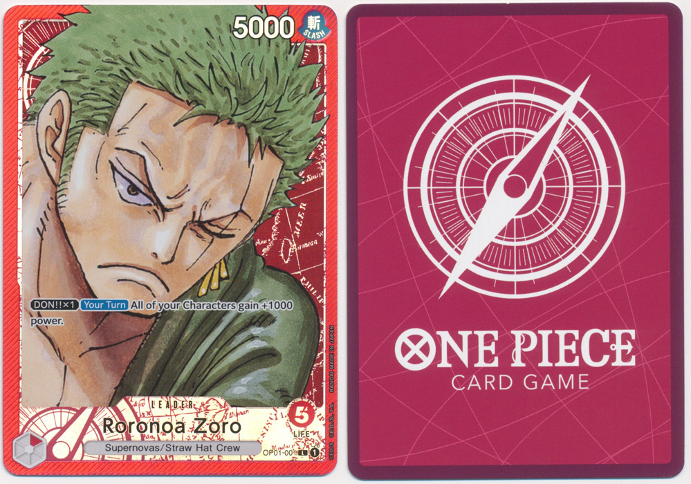 Unique image for Roronoa Zoro (001) (Parallel)