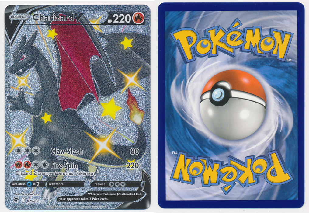 Unique image for Charizard V (Shiny) - 079/073