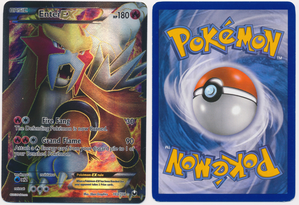 Unique image for Entei-EX (Full Art) - 103/108