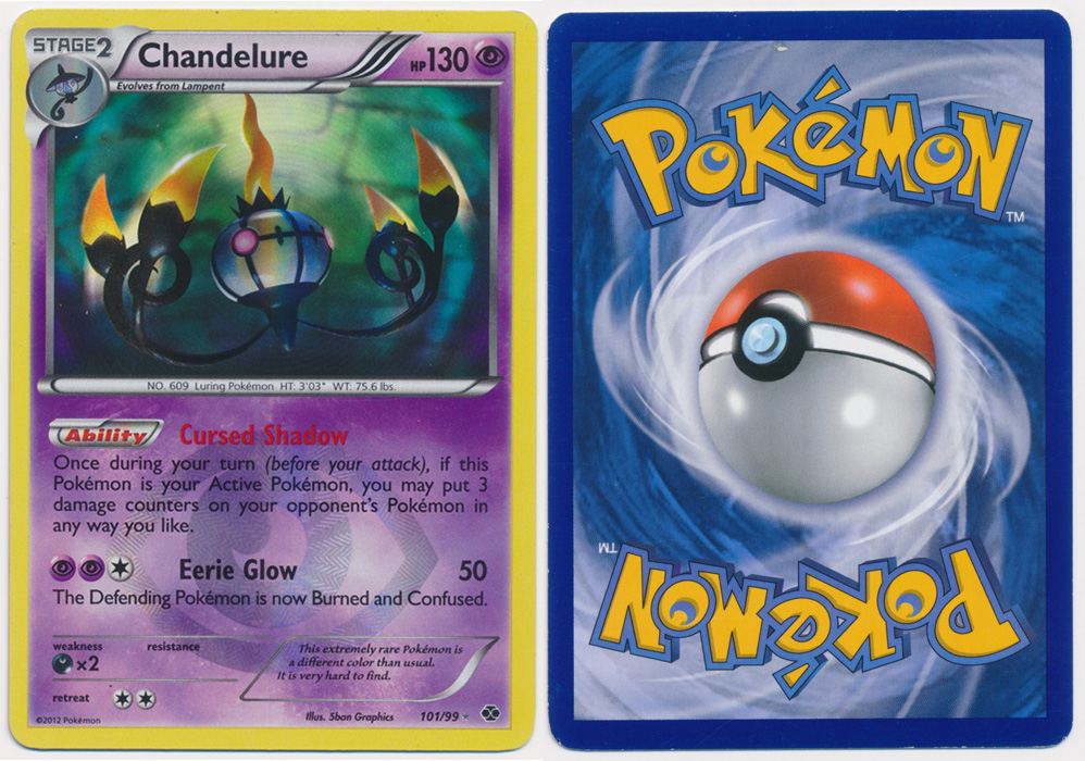Unique image for Chandelure (Secret Rare) - 101/99