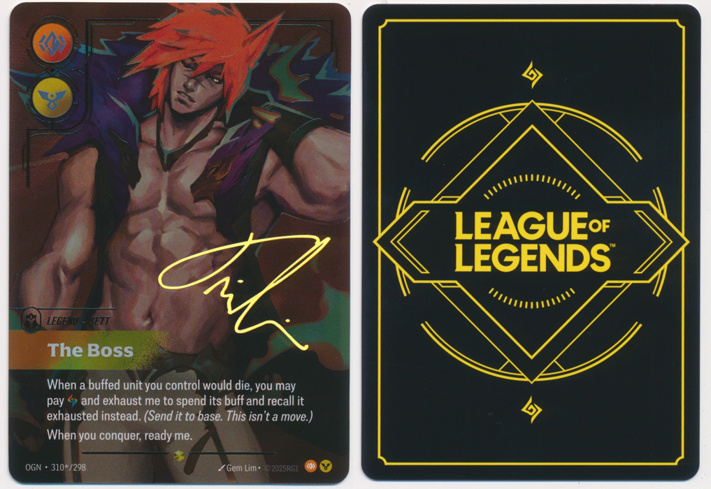 Unique image for Sett - The Boss (Signature Alternate Art)