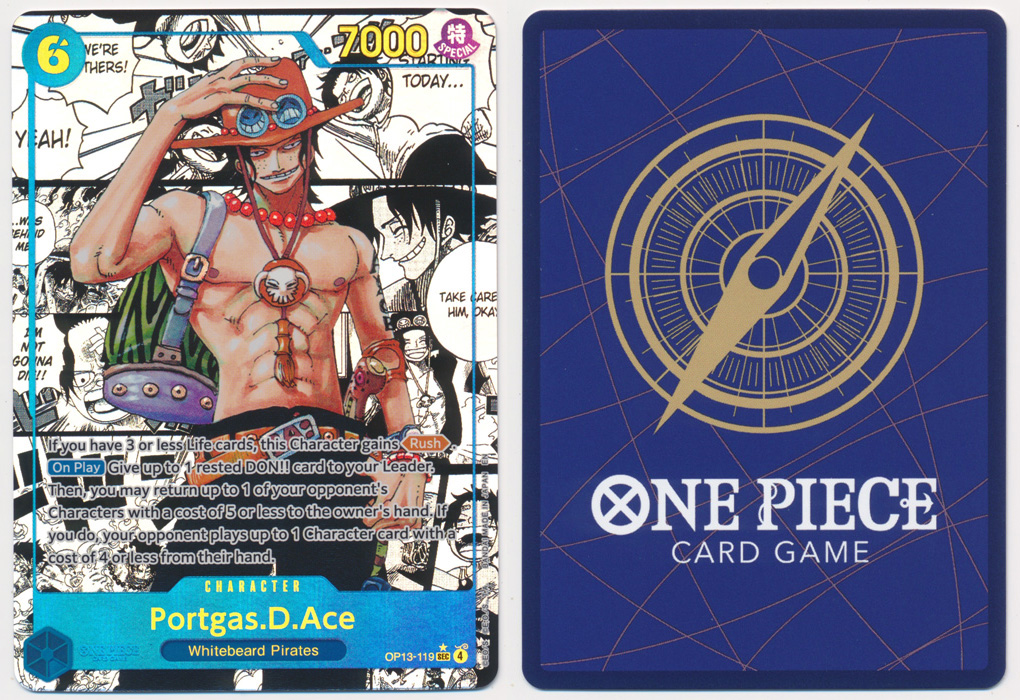 Unique image for Portgas.D.Ace (119) (Alternate Art) (Manga)