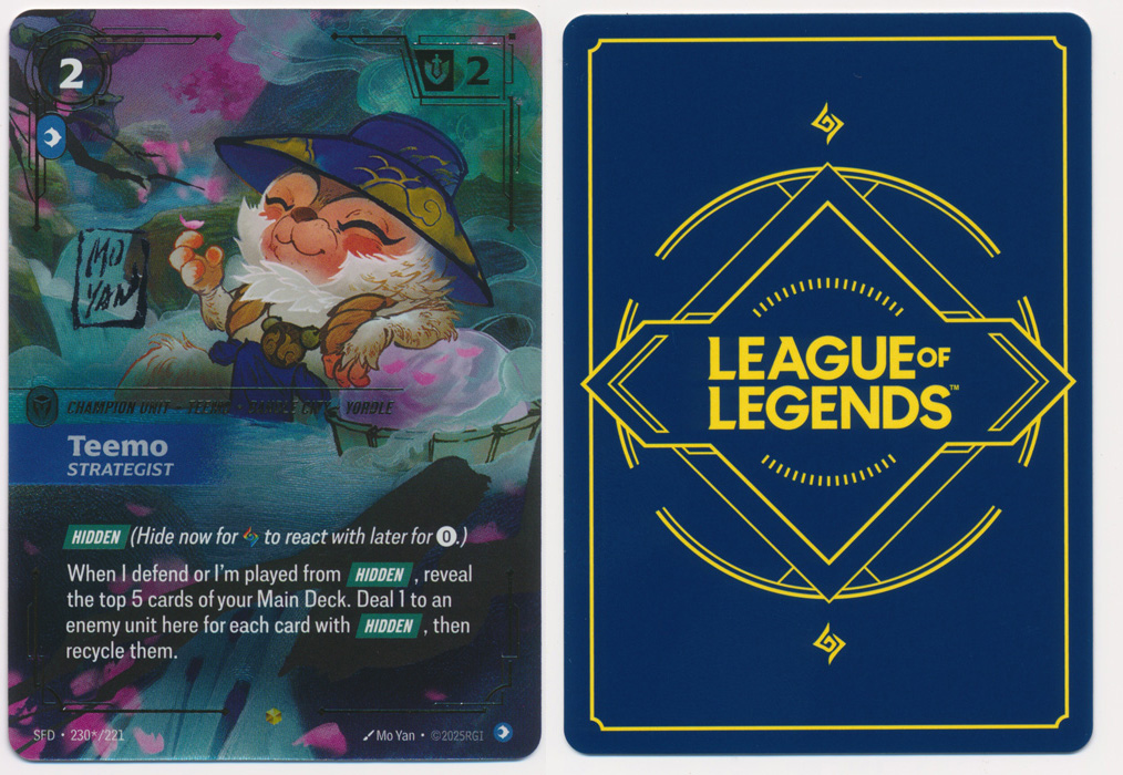 Unique image for Teemo - Strategist (Signature Alternate Art)