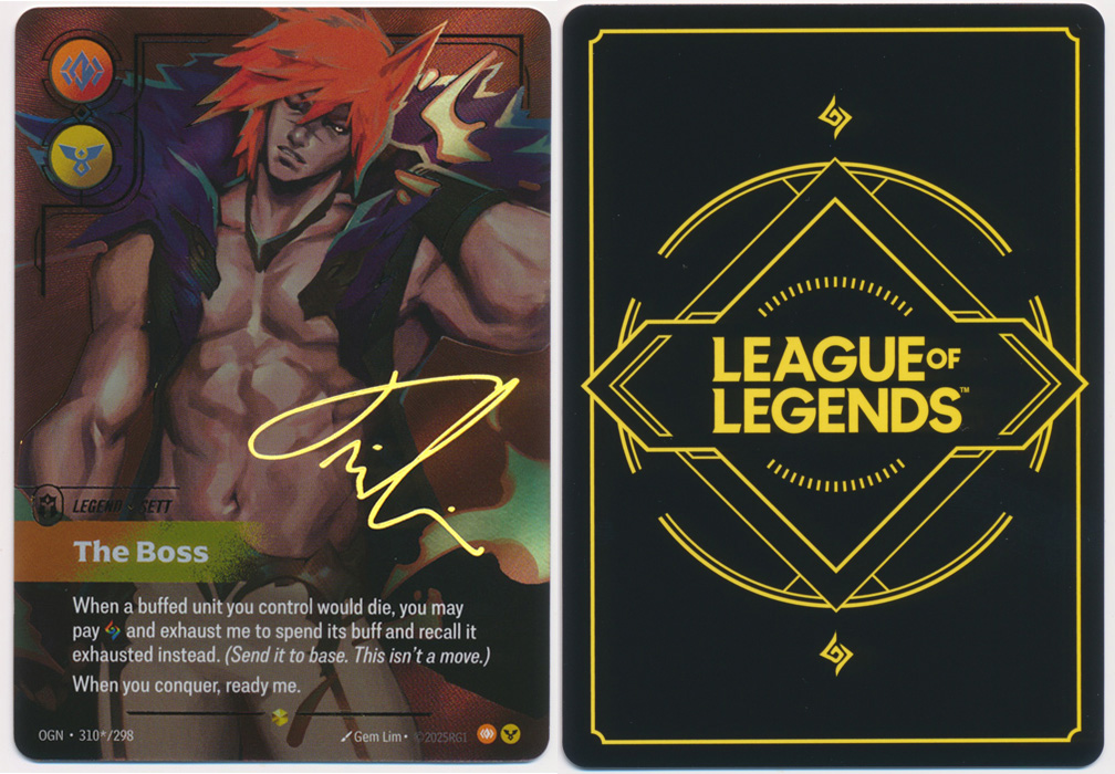 Unique image for Sett - The Boss (Signature Alternate Art)