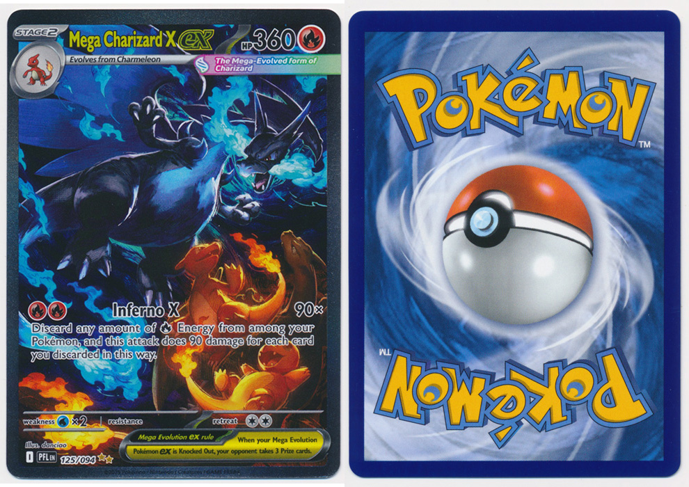 Unique image for Mega Charizard X ex (Alt Full Art) - 125/094