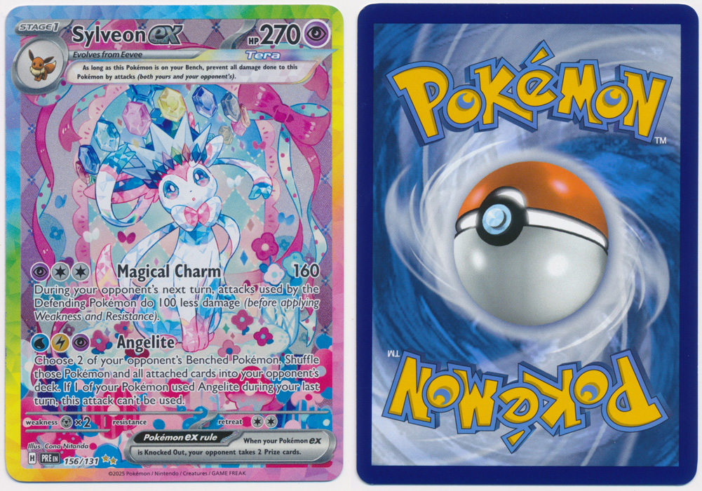 Unique image for Sylveon ex (Alt Full Art) - 156/131