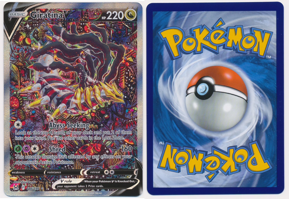 Unique image for Giratina V (Alt Full Art) - 186/196