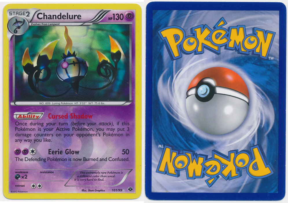 Unique image for Chandelure (Secret Rare) - 101/99