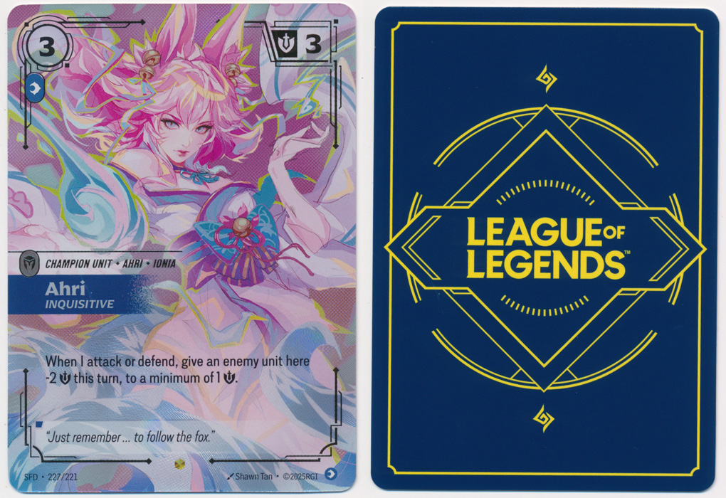 Unique image for Ahri - Inquisitive (Alternate Art)