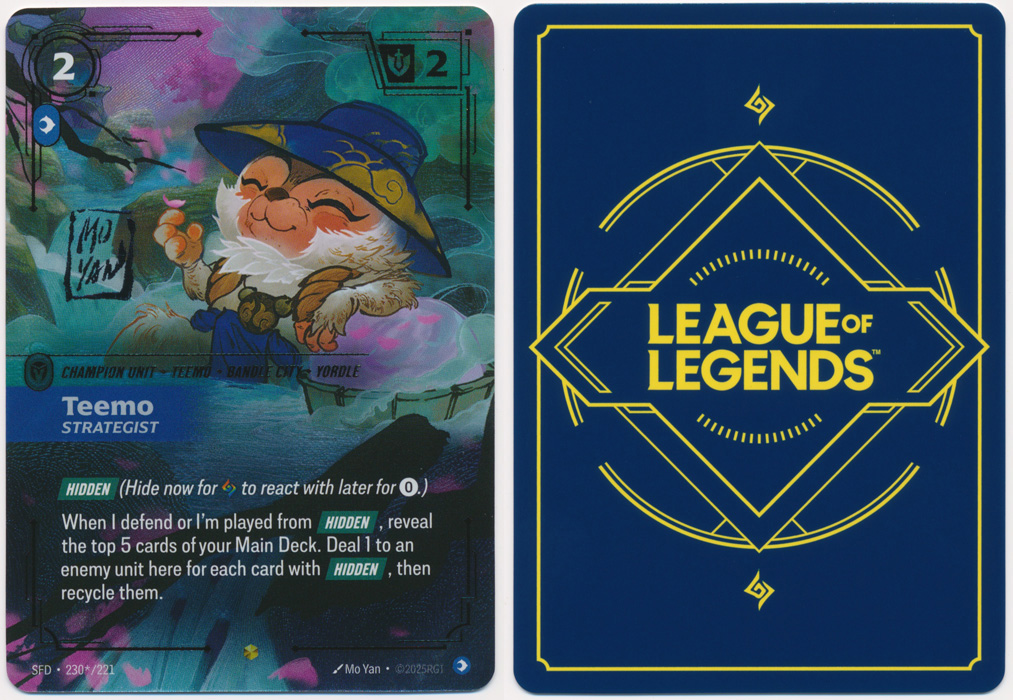 Unique image for Teemo - Strategist (Signature Alternate Art)