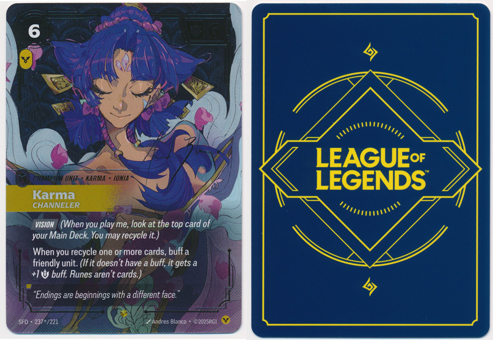 Unique image for Karma - Channeler (Signature Alternate Art)