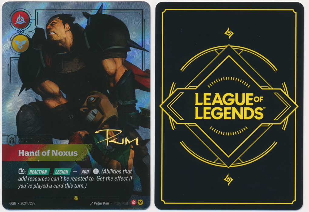 Unique image for Darius - Hand of Noxus (Signature Alternate Art)