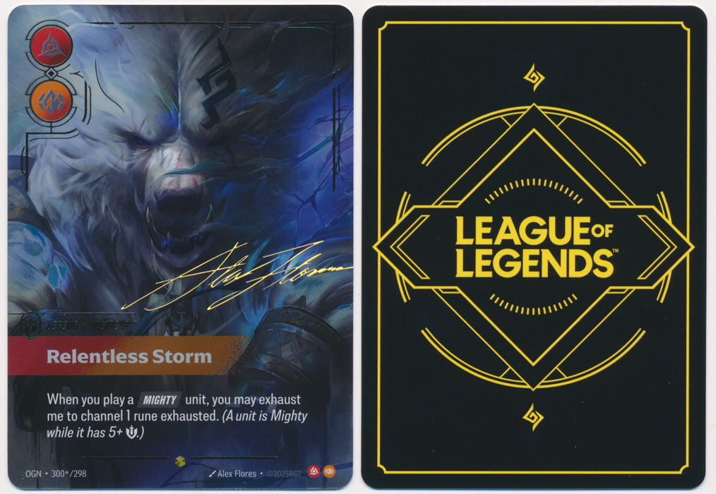 Unique image for Volibear - Relentless Storm (Signature Alternate Art)