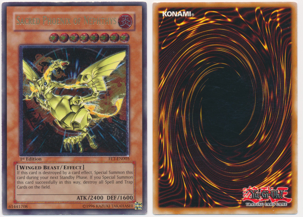 Unique image for Sacred Phoenix of Nephthys (Ultimate Rare)