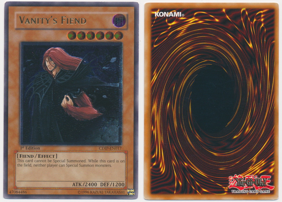 Unique image for Vanity's Fiend (Ultimate Rare)