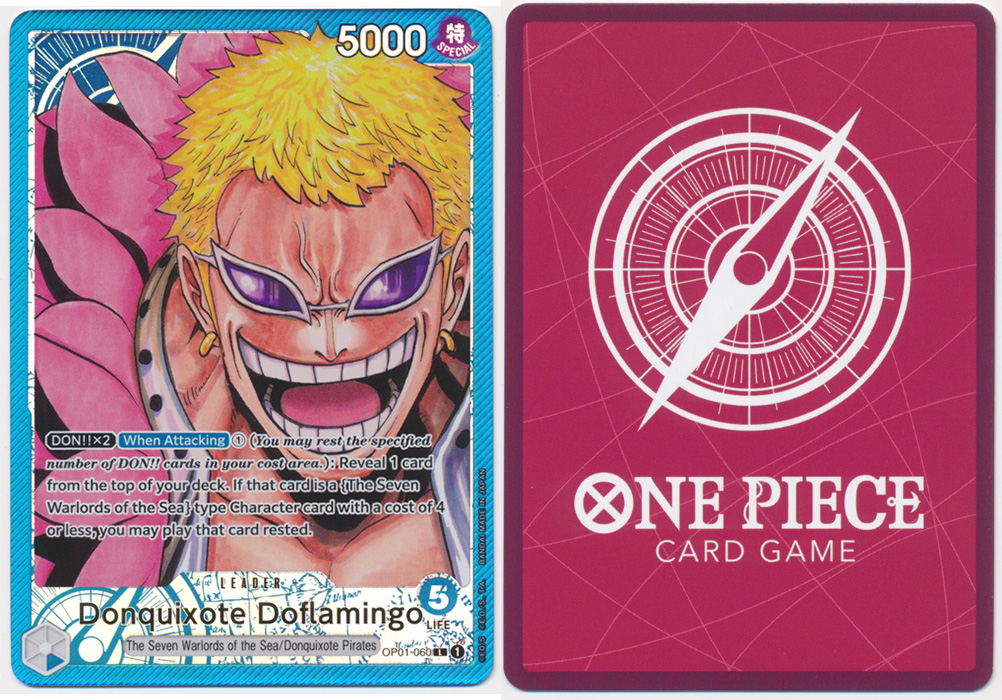 Unique image for Donquixote Doflamingo (060) (Parallel) (Face)