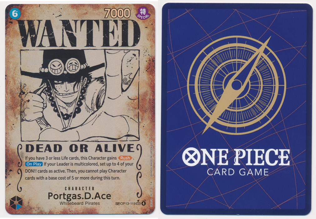 Unique image for Portgas.D.Ace (119) (Wanted Poster)