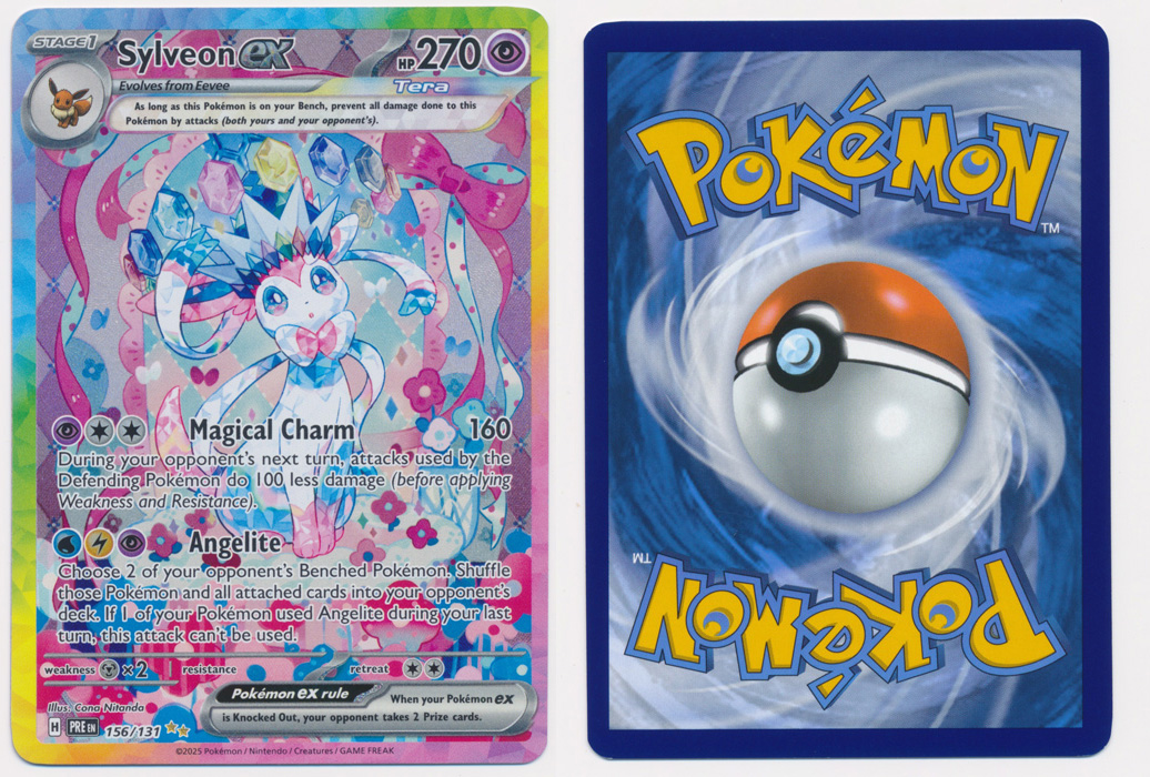 Unique image for Sylveon ex (Alt Full Art) - 156/131