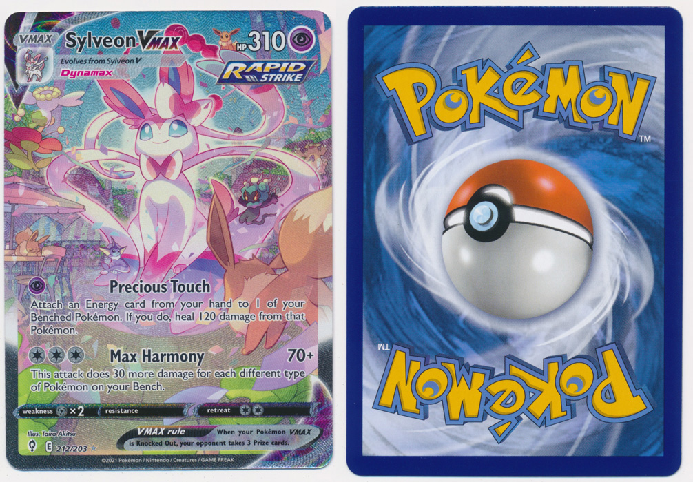 Unique image for Sylveon VMAX (Alt Secret Rare) - 212/203