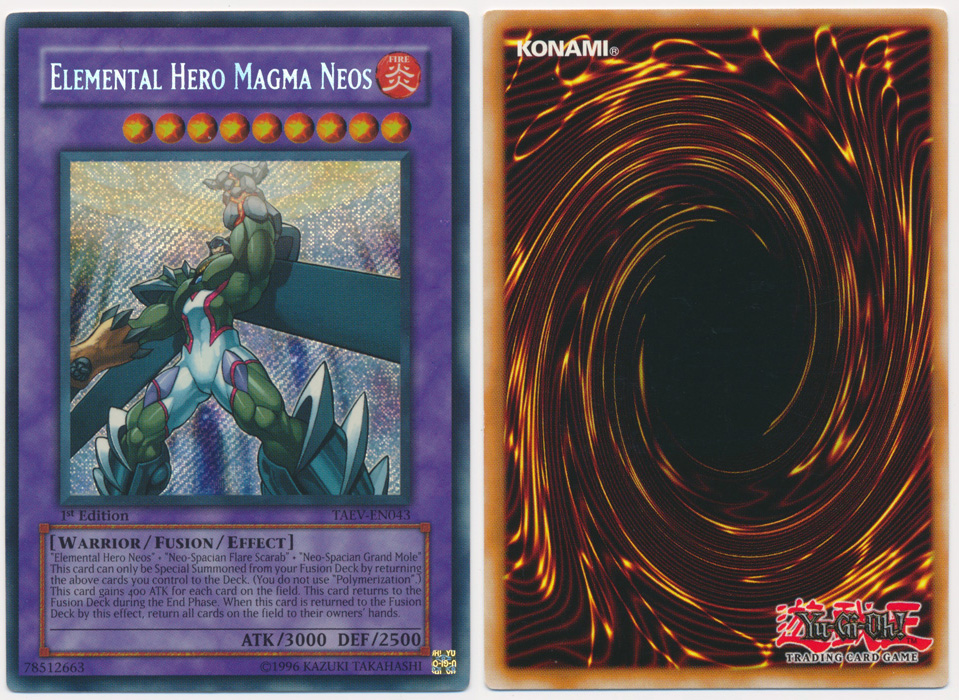 Unique image for Elemental Hero Magma Neos