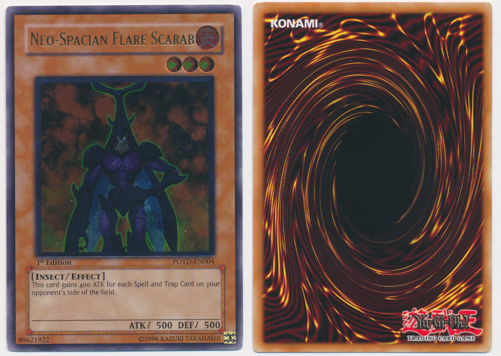 Unique image for Neo-Spacian Flare Scarab (Ultimate Rare)