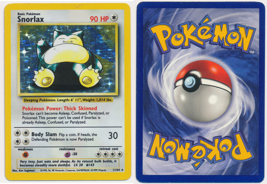 Unique image for Snorlax - 11/64