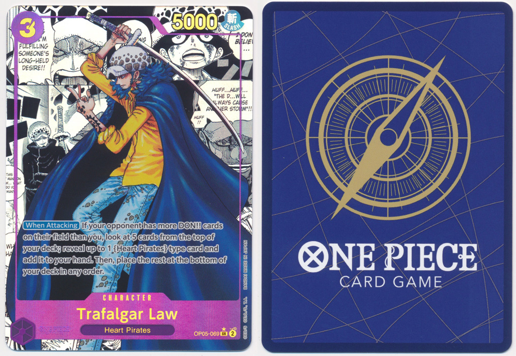 Unique image for Trafalgar Law (069) (Parallel) (Manga)