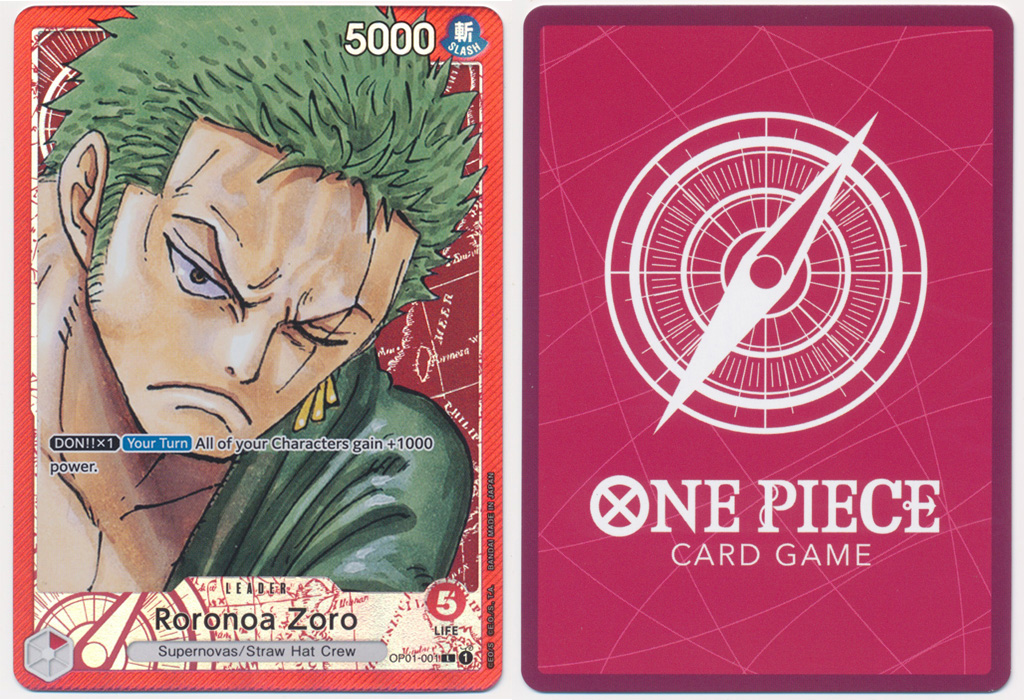 Unique image for Roronoa Zoro (001) (Parallel)
