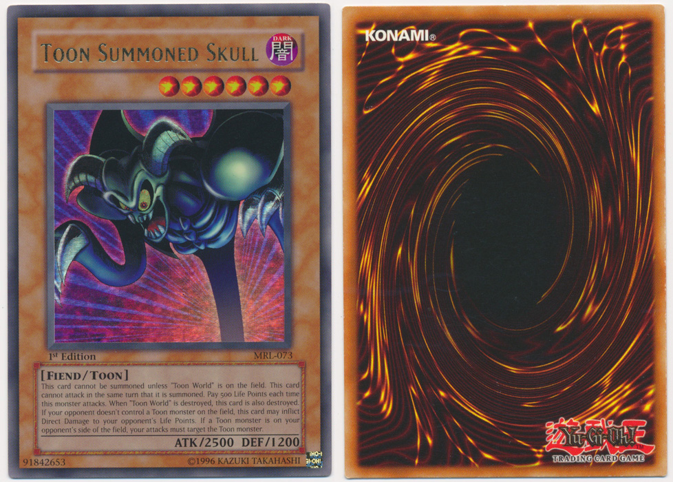 Unique image for Toon Summoned Skull