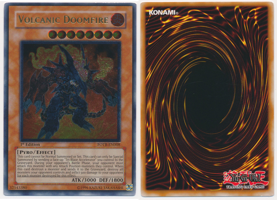 Unique image for Volcanic Doomfire (Ultimate Rare)