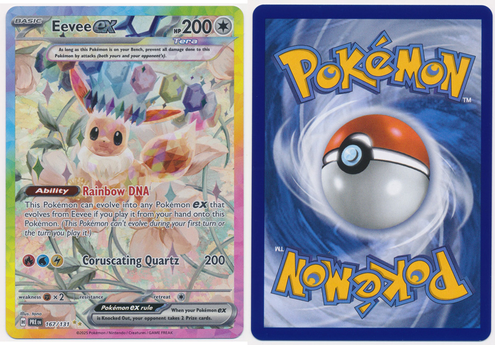 Unique image for Eevee ex (Alt Full Art) - 167/131
