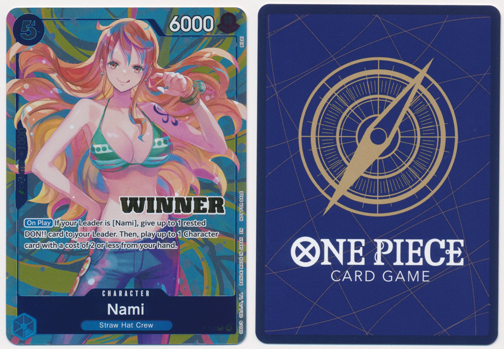 Unique image for Nami (P-112) (Heroines Battle Winner)