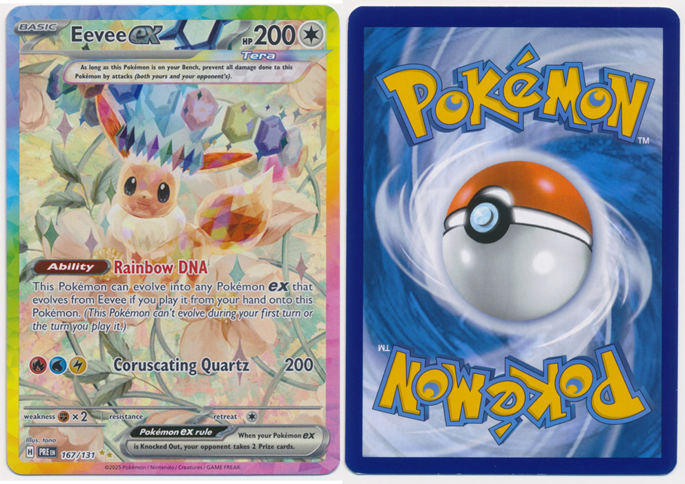 Unique image for Eevee ex (Alt Full Art) - 167/131
