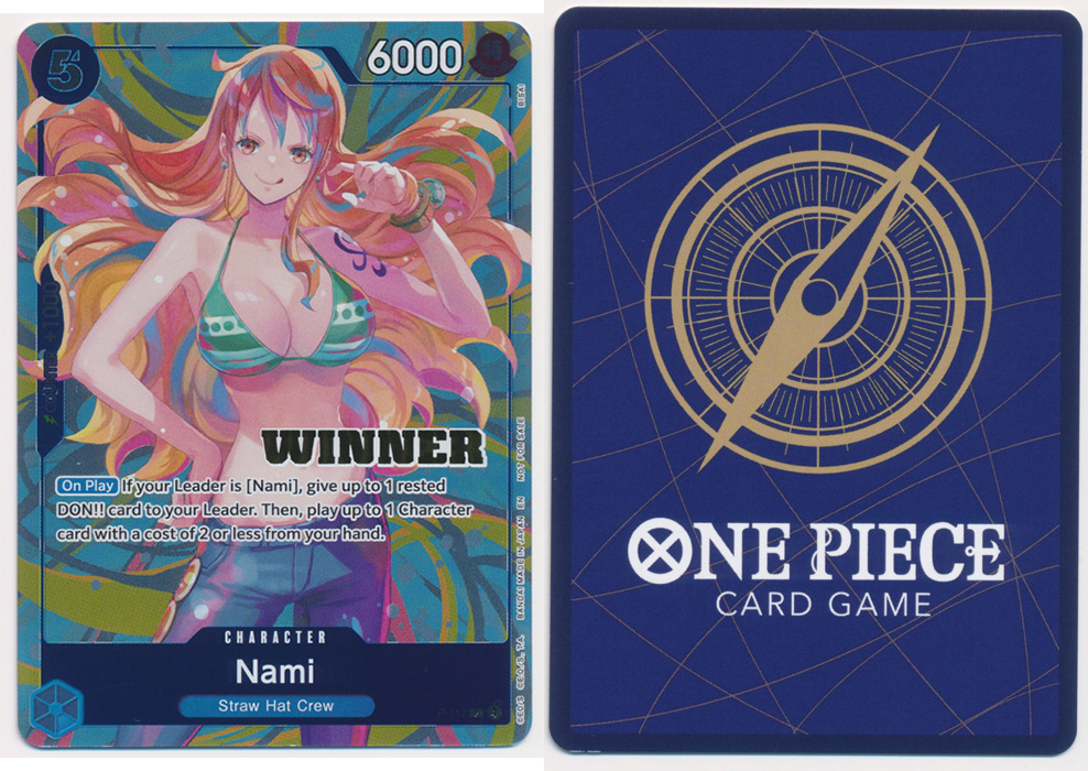 Unique image for Nami (P-112) (Heroines Battle Winner)