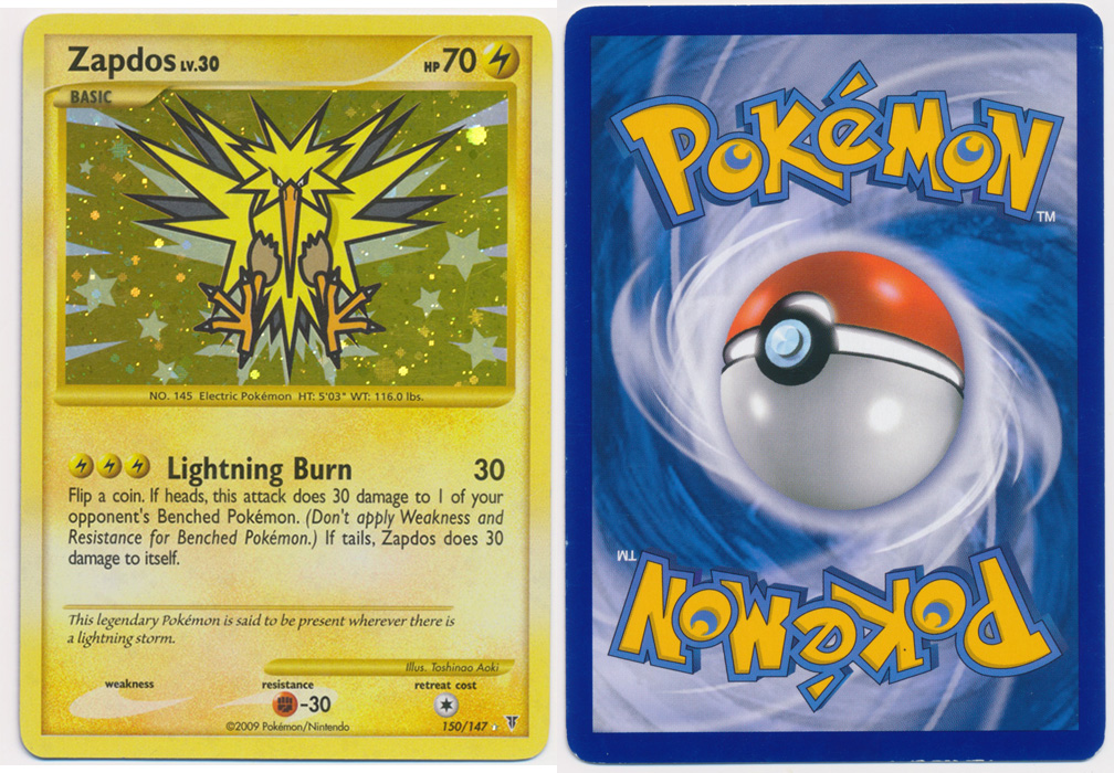 Unique image for Zapdos - 150/147