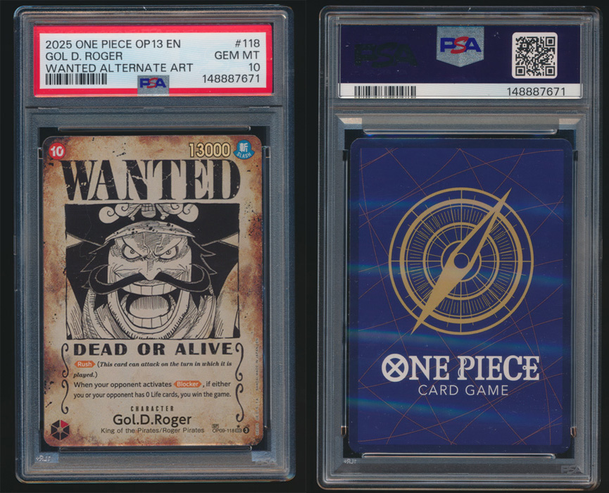 Unique image for Gol.D.Roger (118) (Wanted Poster)