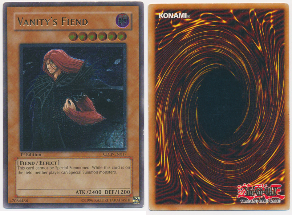 Unique image for Vanity's Fiend (Ultimate Rare)