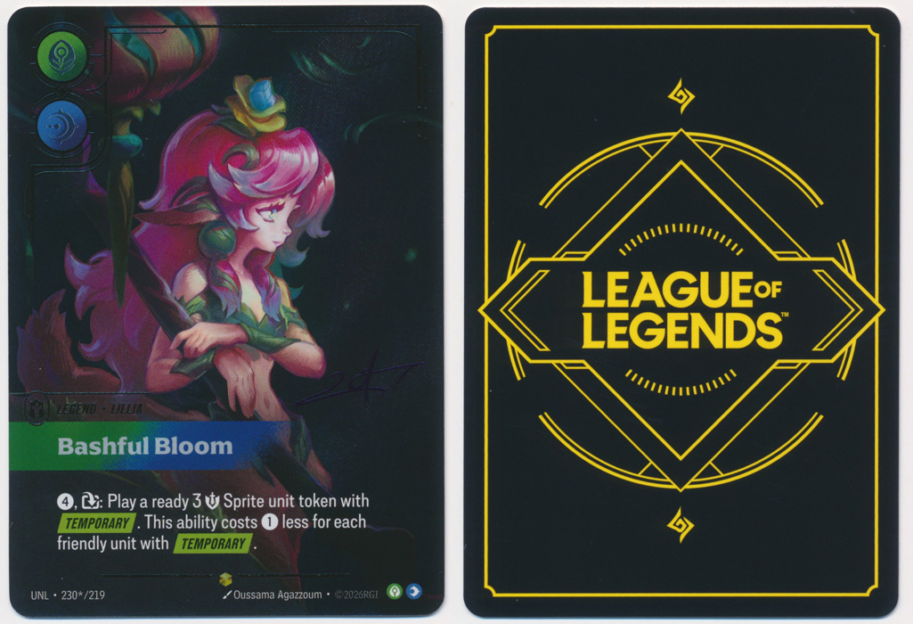 Unique image for Lillia - Bashful Bloom (Signature Alternate Art)