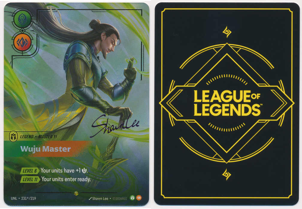 Unique image for Master Yi - Wuju Master (Signature Alternate Art)