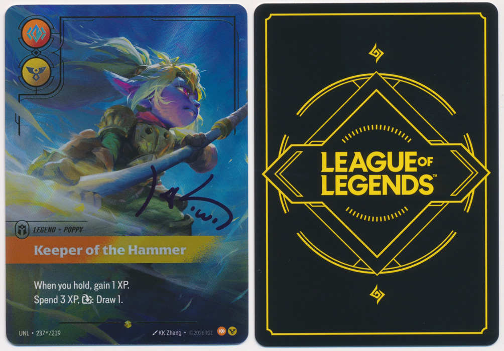 Unique image for Poppy - Keeper of the Hammer (Signature Alternate Art)