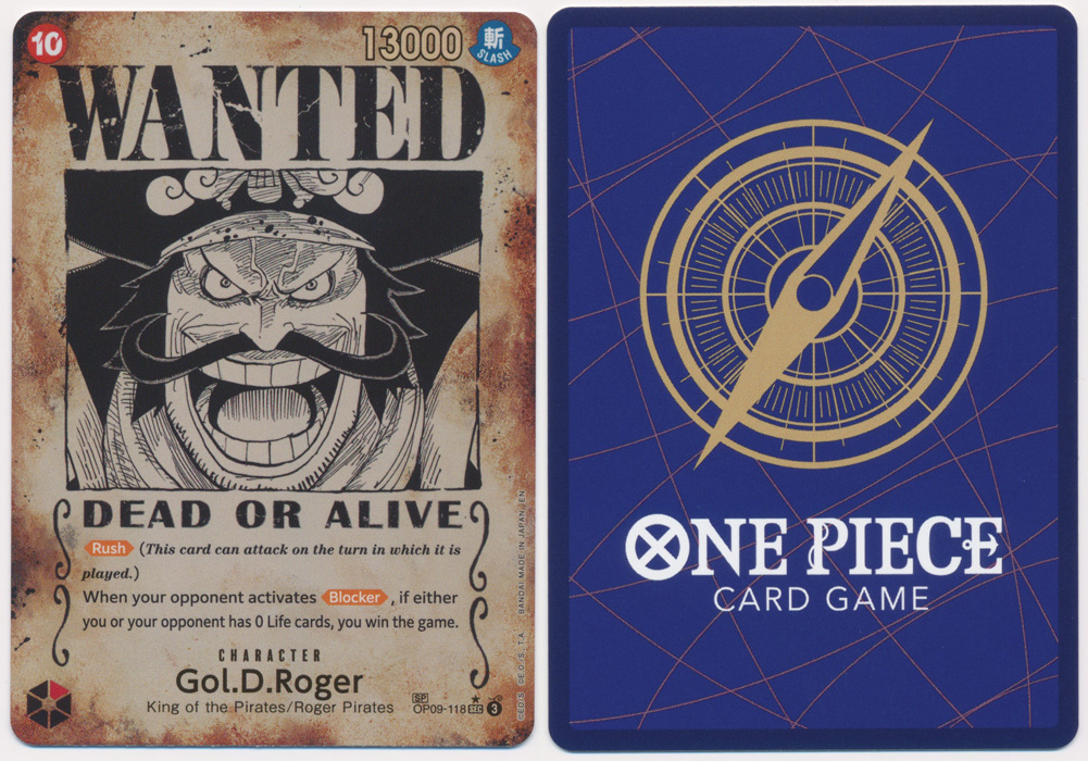 Unique image for Gol.D.Roger (118) (Wanted Poster)