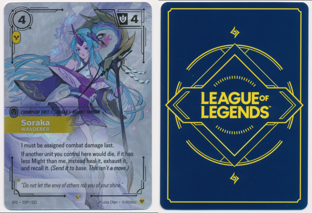 Unique image for Soraka - Wanderer (Signature Alternate Art)