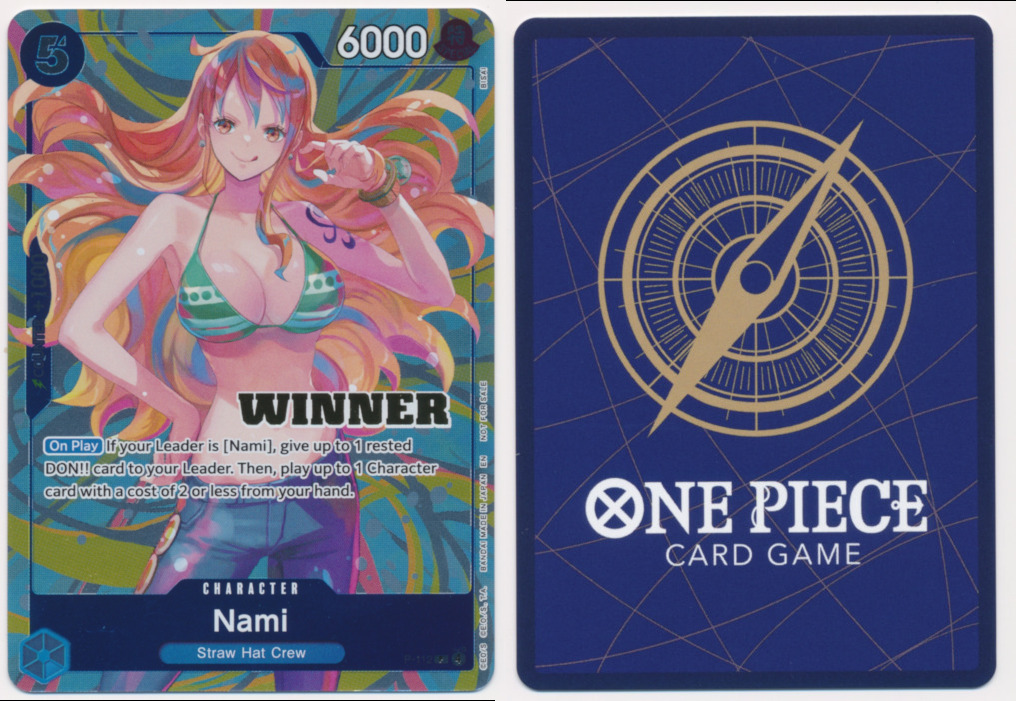 Unique image for Nami (P-112) (Heroines Battle Winner)
