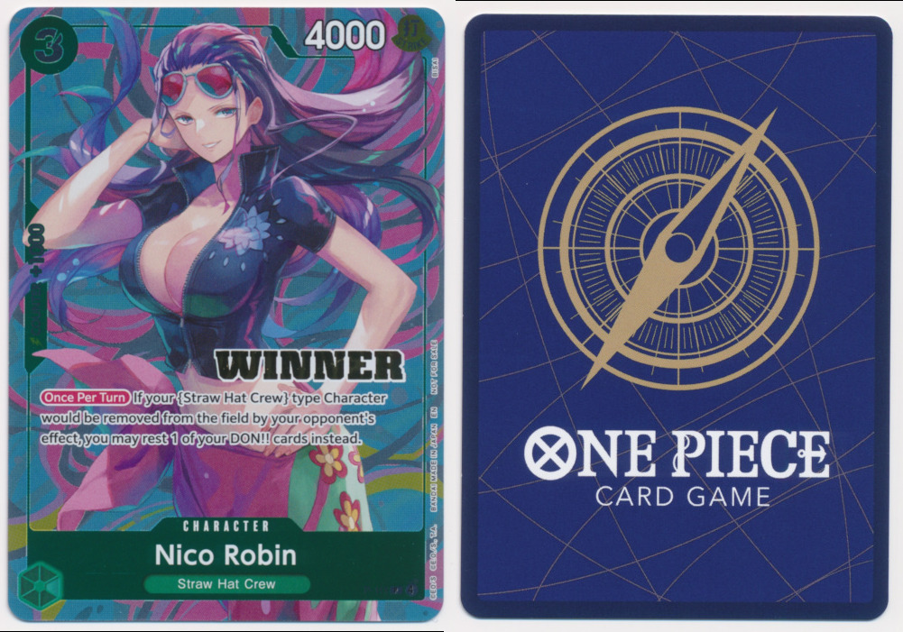 Unique image for Nico Robin (P-111) (Heroines Battle Winner)
