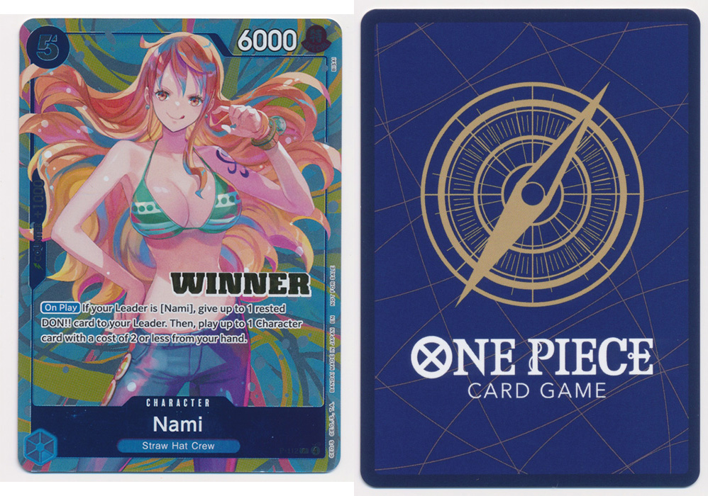 Unique image for Nami (P-112) (Heroines Battle Winner)