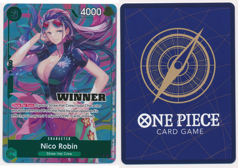 Unique image for Nico Robin (P-111) (Heroines Battle Winner)