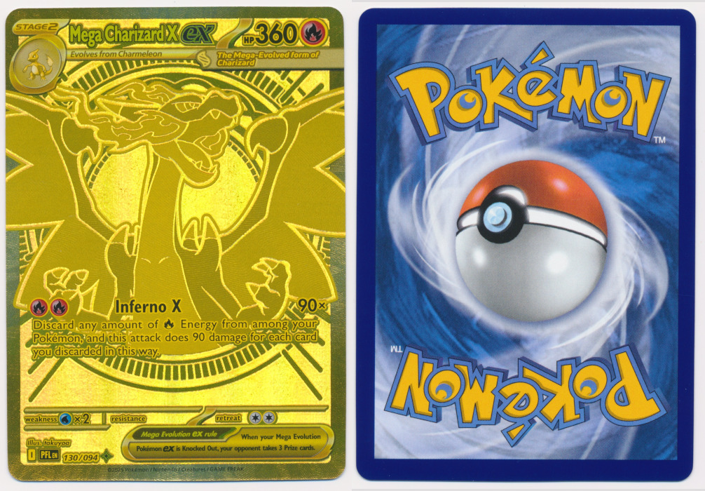 Unique image for Mega Charizard X ex (Secret Rare) - 130/094