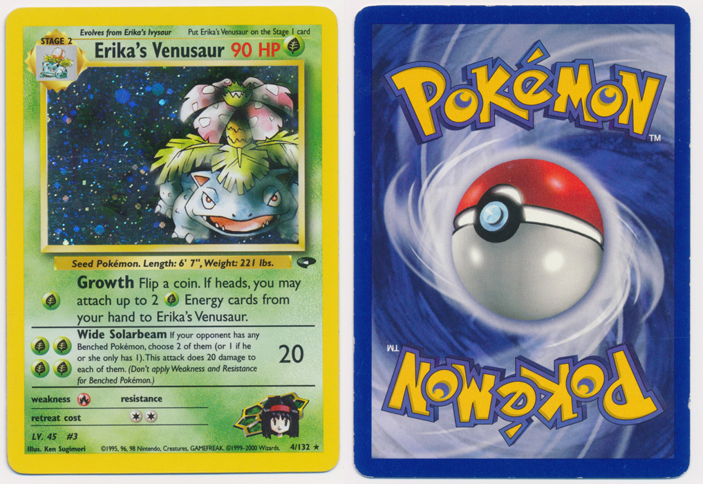 Unique image for Erika's Venusaur - 4/132