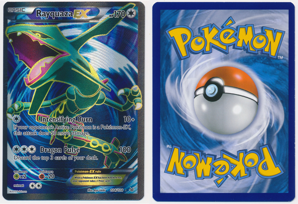 Unique image for Rayquaza-EX (Full Art) - 104/108
