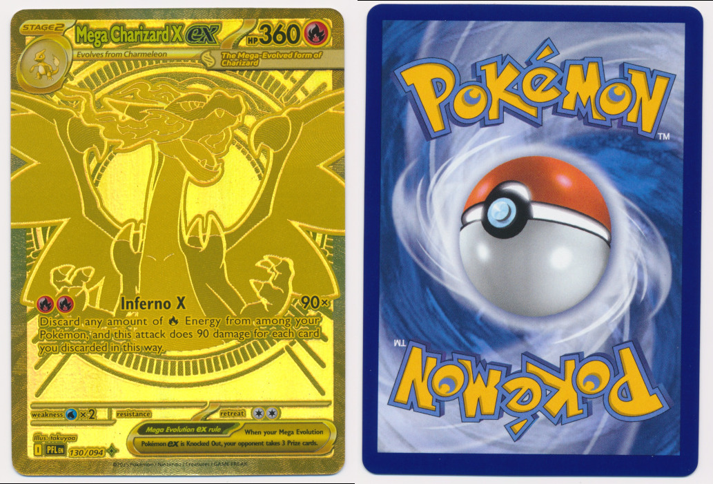Unique image for Mega Charizard X ex (Secret Rare) - 130/094